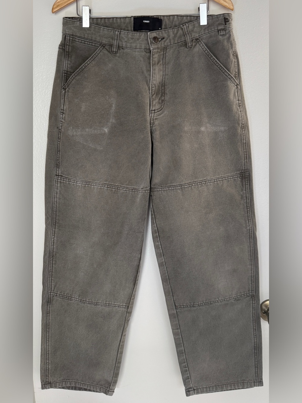 Former Men's Washed Gray Denim